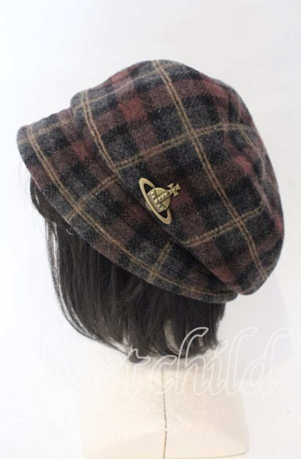 画像3: ヴィヴィアンウエストウッド 中古 / タータンクロッシェ S-M グレー系  O-25-11-16-052-ha-YM-OS (3)