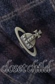 画像4: ヴィヴィアンウエストウッド 中古 / タータンクロッシェ S-M グレー系  O-25-11-16-052-ha-YM-OS (4)