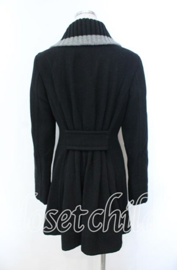 画像5: ヴィヴィアンウエストウッド 中古 / ニットカラーコート 1 ブラック  O-25-11-16-006-co-IG-OS (5)