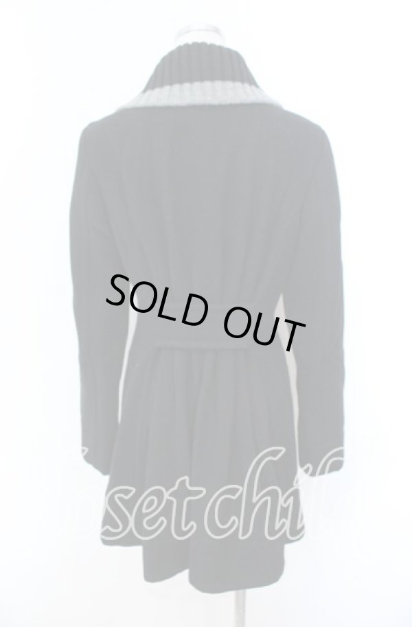 画像5: ヴィヴィアンウエストウッド 中古 / ニットカラーコート 1 ブラック  O-25-11-16-006-co-IG-ZH (5)