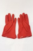 画像3: ヴィヴィアンウエストウッド 中古 / レザーグローブ  レッド  O-25-11-16-062-gd-YM-OS (3)