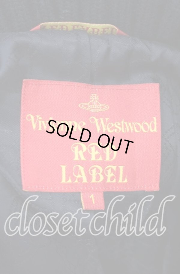 画像6: ヴィヴィアンウエストウッド 中古 / ニットカラーコート 1 ブラック  O-25-11-16-006-co-IG-ZH (6)