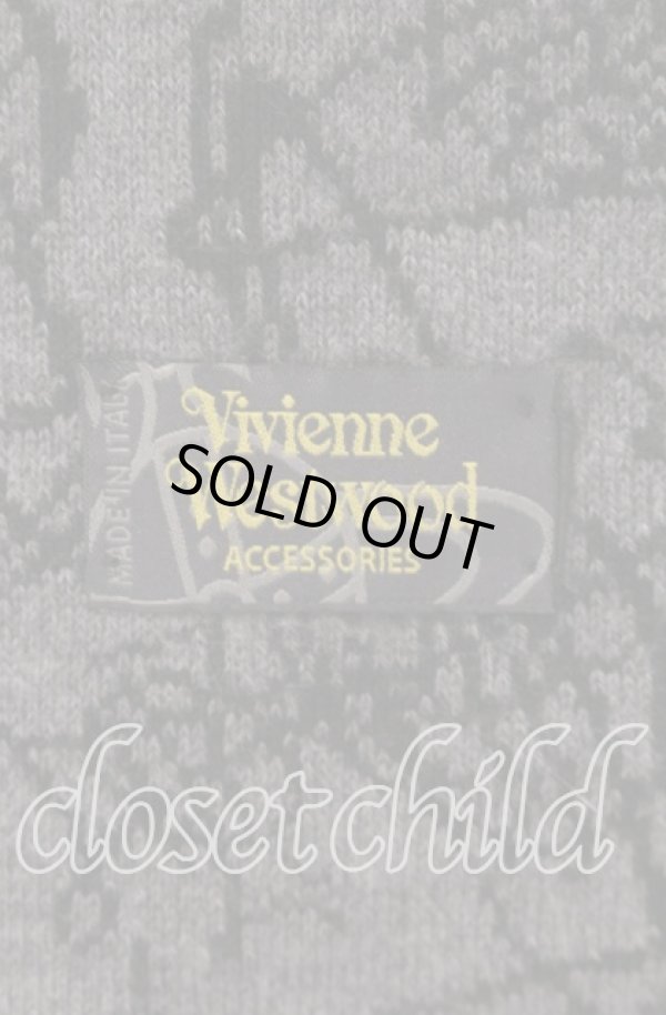 画像3: ヴィヴィアンウエストウッド 中古 / グラフィティオーブマフラー  グレー  O-25-11-16-066-gd-YM-OS (3)