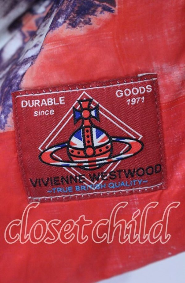 画像2: ヴィヴィアンウエストウッド 中古 / ユニオンジャックトートバッグ  マルチ  O-25-11-16-069-ba-YM-OS (2)