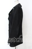 画像3: ヴィヴィアンウエストウッド 中古 / カウスウェードパッチワークダブルコート 3 ブラック  O-25-11-16-007-co-YM-OS (3)
