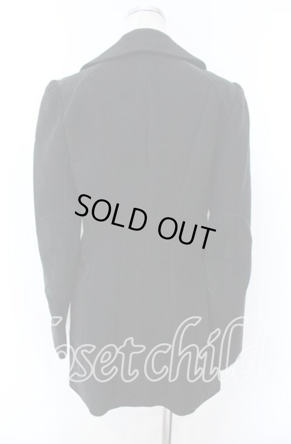 画像4: ヴィヴィアンウエストウッド 中古 / カウスウェードパッチワークダブルコート 3 ブラック  O-25-11-16-007-co-YM-OS (4)