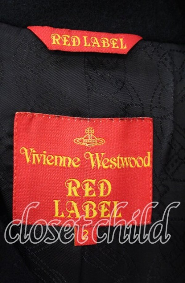画像5: ヴィヴィアンウエストウッド 中古 / ラブ襟コート 2 ブラック  O-25-11-16-008-co-YM-OS (5)