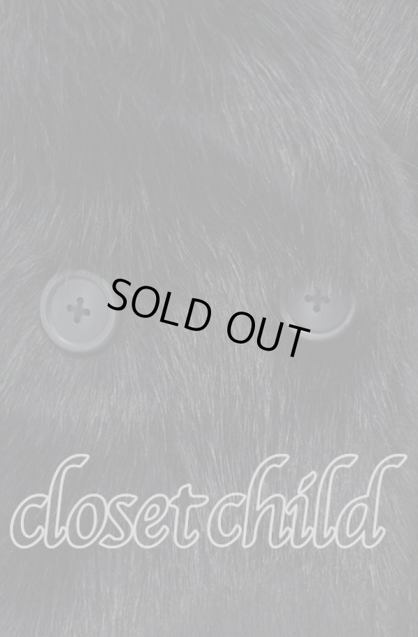 画像2: ヴィヴィアンウエストウッド 中古 / エコファーラブコート 00 ブラック  O-25-11-16-009-co-YM-ZH (2)