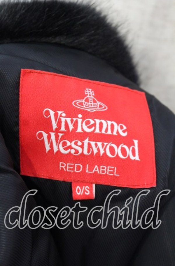 画像5: ヴィヴィアンウエストウッド 中古 / エコファーラブコート 00 ブラック  O-25-11-16-009-co-YM-OS (5)