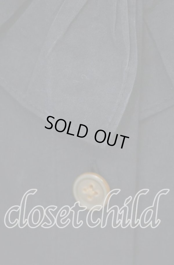 画像3: ヴィヴィアンウエストウッド 中古 / タイプライターワッシャーラブフリルシャツドレス 00 ブラック  O-25-11-16-014-op-YM-OS (3)