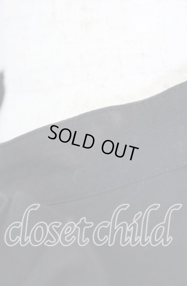 画像4: ヴィヴィアンウエストウッド 中古 / タイプライターワッシャーラブフリルシャツドレス 00 ブラック  O-25-11-16-014-op-YM-OS (4)