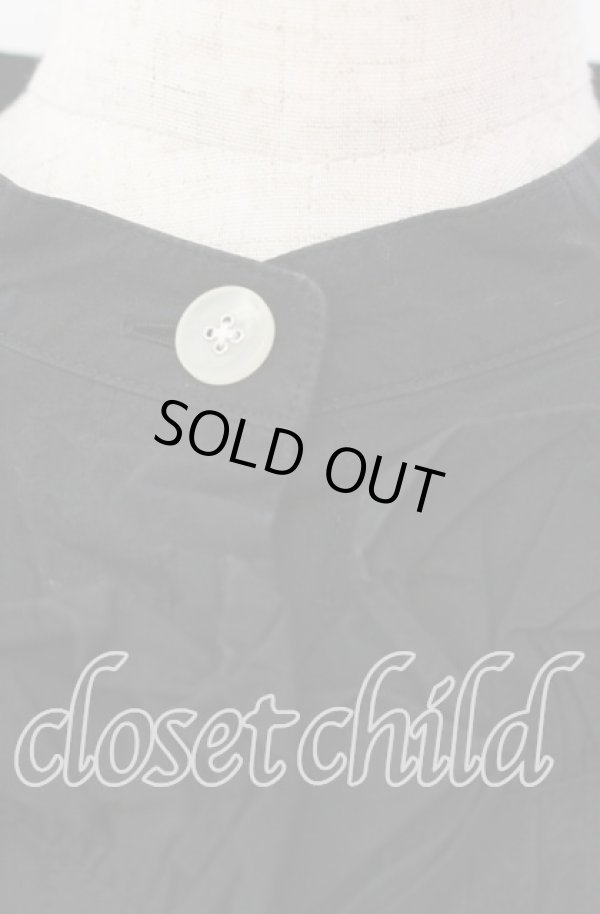 画像3: ヴィヴィアンウエストウッド 中古 / タイプライターハートフリルブラウス 00 ブラック  O-25-11-16-015-bl-YM-OS (3)