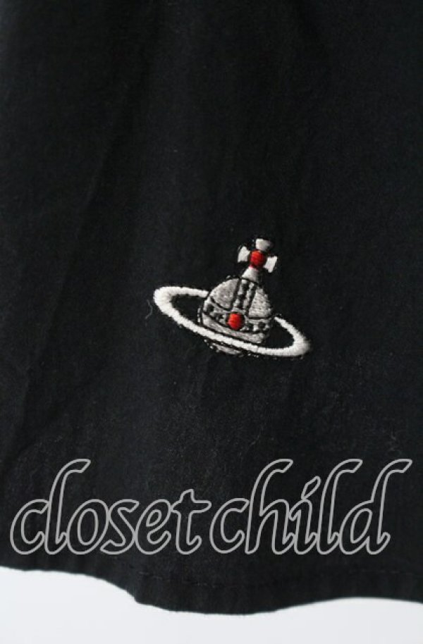 画像4: ヴィヴィアンウエストウッド 中古 / タイプライターハートフリルブラウス 00 ブラック  O-25-11-16-015-bl-YM-OS (4)