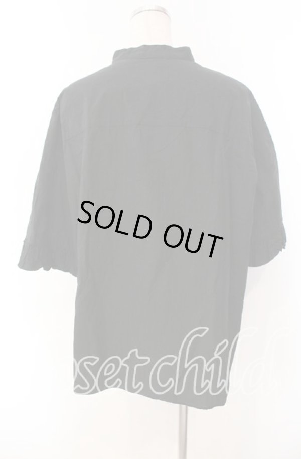 画像6: ヴィヴィアンウエストウッド 中古 / タイプライターハートフリルブラウス 00 ブラック  O-25-11-16-015-bl-YM-OS (6)