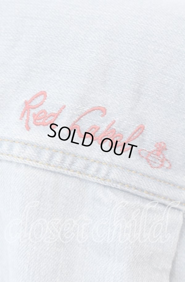 画像6: ヴィヴィアンウエストウッド 中古 / ライトデニムユーズドエフェクトシャツ  ライトインディゴ  O-25-11-23-018-jc-IG-OS (6)