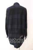 画像5: ヴィヴィアンウエストウッド 中古 / チェックルイスシャツ 50 ネイビー×ブラック  O-25-11-23-019-bl-IG-OS (5)