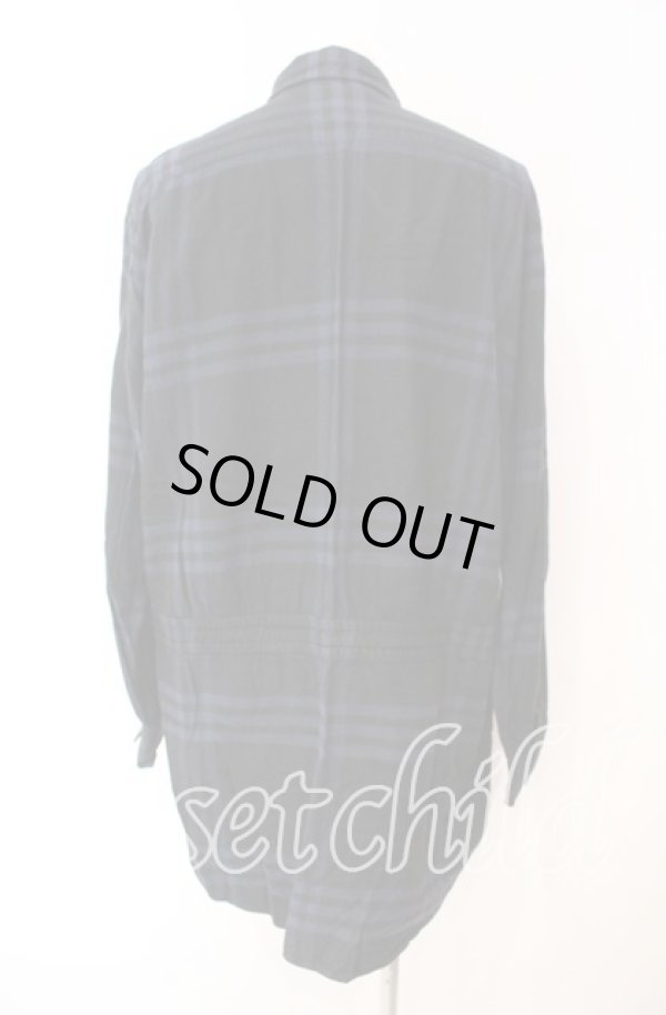 画像5: ヴィヴィアンウエストウッド 中古 / チェックルイスシャツ 50 ネイビー×ブラック  O-25-11-23-019-bl-IG-ZH (5)