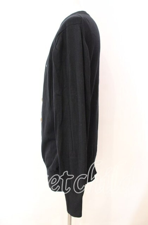 画像4: ヴィヴィアンウエストウッド MAN 中古 / ラウンドネックカーディガン 50 ブラック  O-25-11-23-020-to-IG-OS (4)