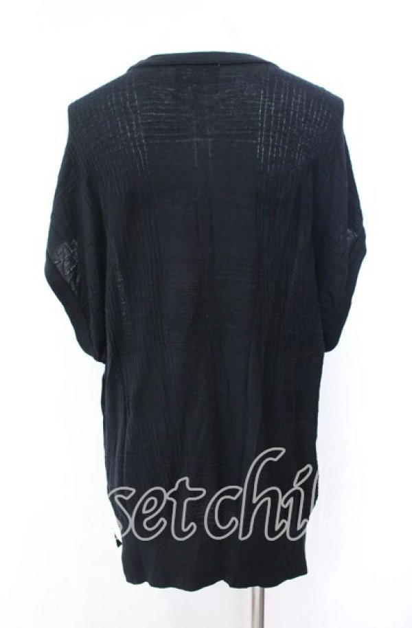画像4: ヴィヴィアンウエストウッド MAN 中古 / RELAX KNIT VEST（リラックス ニット ベスト）  ブラック  O-25-11-23-021-to-IG-OS (4)