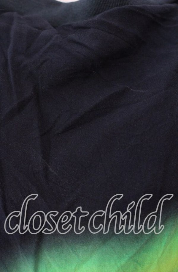 画像4: ヴィヴィアンウエストウッド 中古 / Dumbo Neon-print Dress（ドゥンボネオンプリントドレス）カットワンピース  ブラックｘネオン  O-25-11-23-023-op-YM-OS (4)