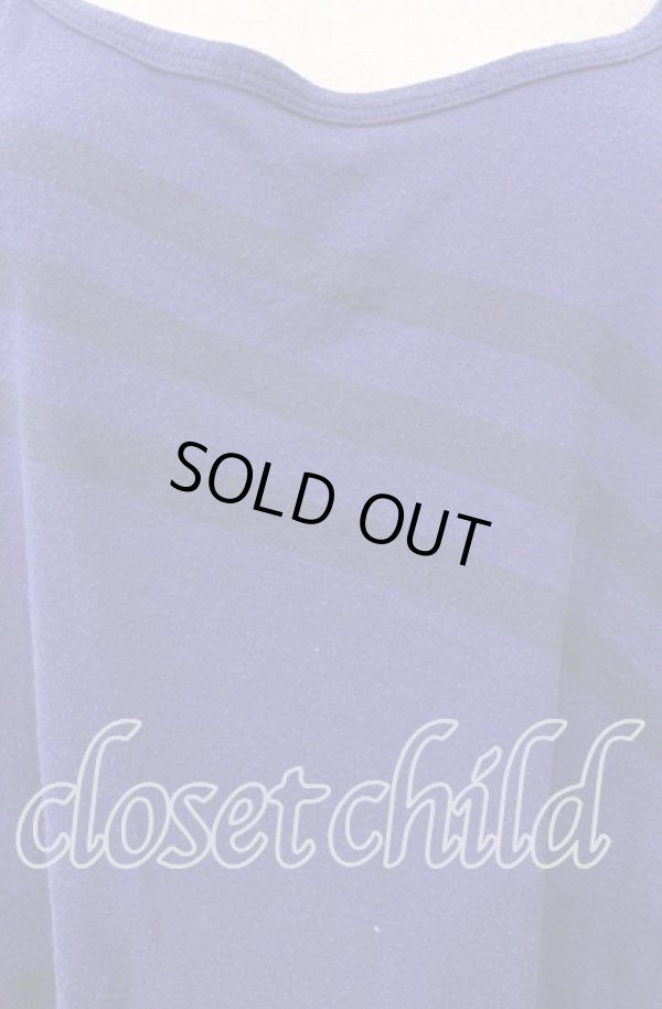 画像2: ANGLOMANIA 中古 / ノースリーブ変形カットソー 38 ブルー  O-25-11-23-028-to-YM-ZH (2)