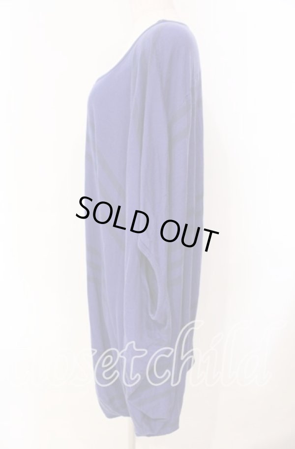 画像3: ANGLOMANIA 中古 / ノースリーブ変形カットソー 38 ブルー  O-25-11-23-028-to-YM-ZH (3)