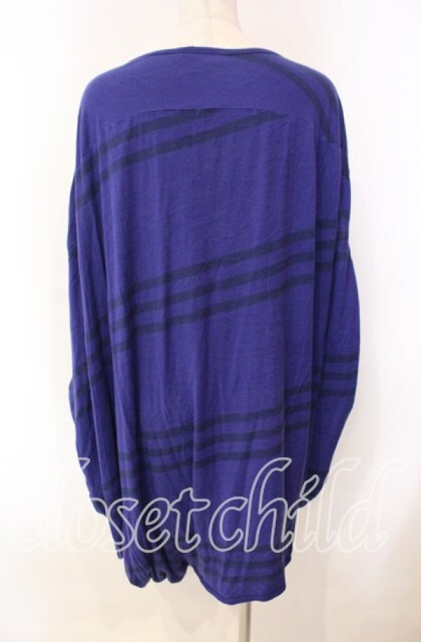 画像4: ANGLOMANIA 中古 / ノースリーブ変形カットソー 38 ブルー  O-25-11-23-028-to-YM-OS (4)