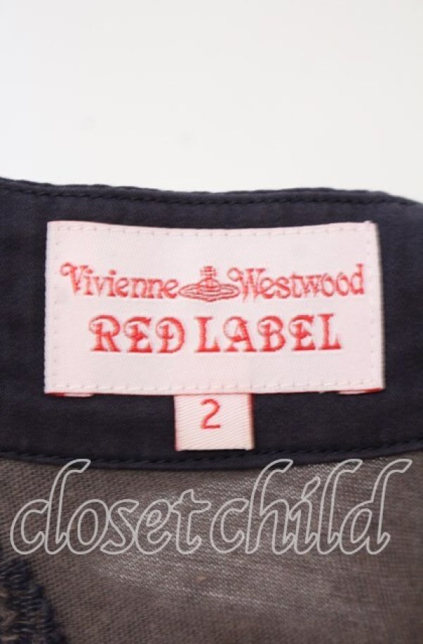 画像6: ヴィヴィアンウエストウッド 中古 / 総柄ニットワンピース 2 チャコール  O-25-11-23-029-op-YM-OS (6)