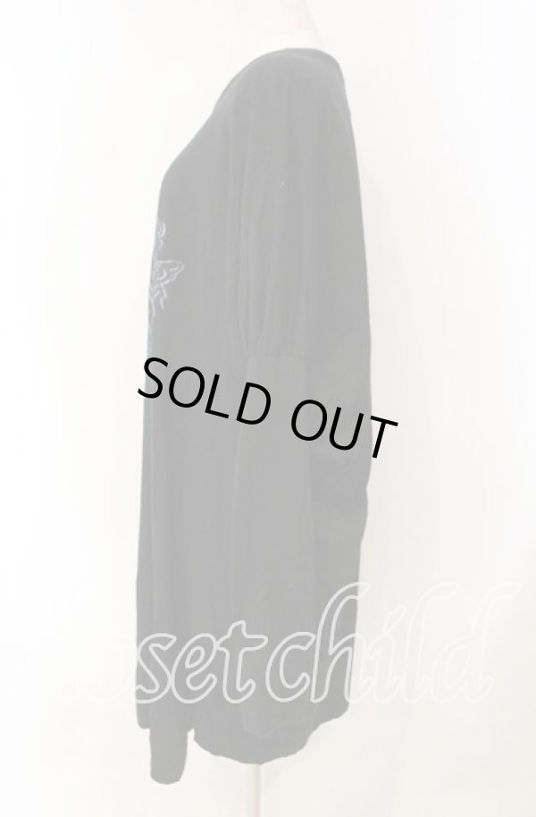 画像3: ヴィヴィアンウエストウッド 中古 / エンブレプリントドルマンBIGカットソー 00 ブラック  O-25-11-23-030-to-YM-ZH (3)