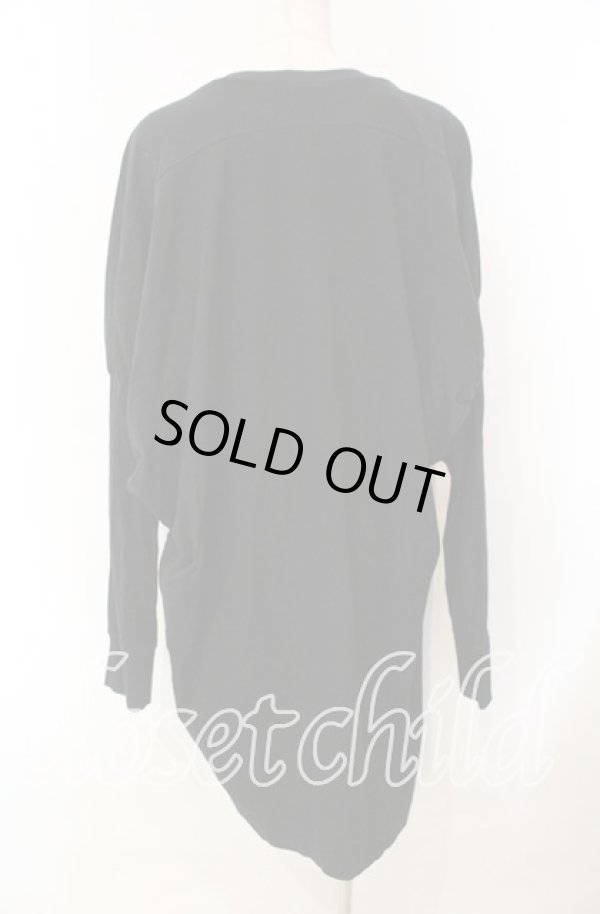 画像4: ヴィヴィアンウエストウッド 中古 / エンブレプリントドルマンBIGカットソー 00 ブラック  O-25-11-23-030-to-YM-ZH (4)