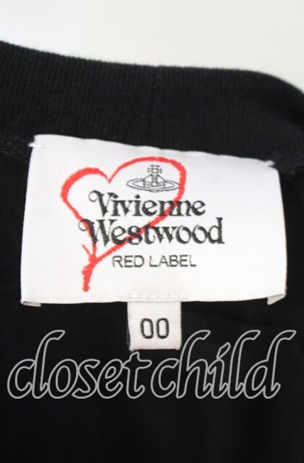 画像5: ヴィヴィアンウエストウッド 中古 / エンブレプリントドルマンBIGカットソー 00 ブラック  O-25-11-23-030-to-YM-OS (5)