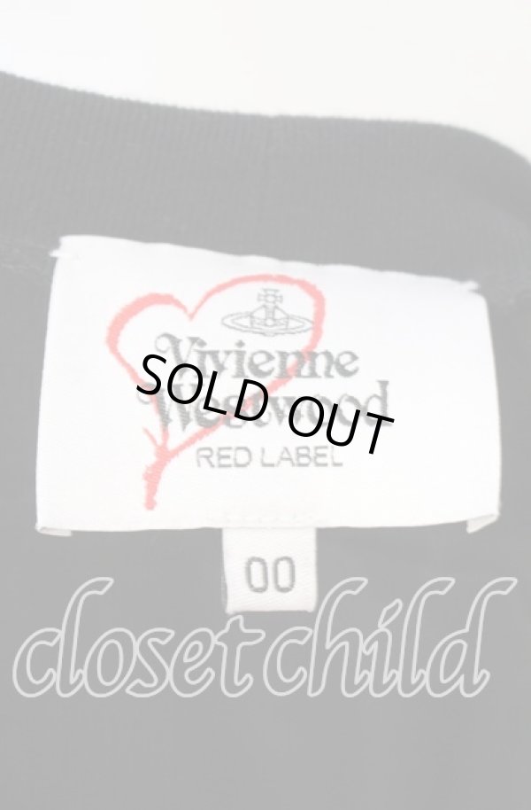 画像5: ヴィヴィアンウエストウッド 中古 / エンブレプリントドルマンBIGカットソー 00 ブラック  O-25-11-23-030-to-YM-ZH (5)