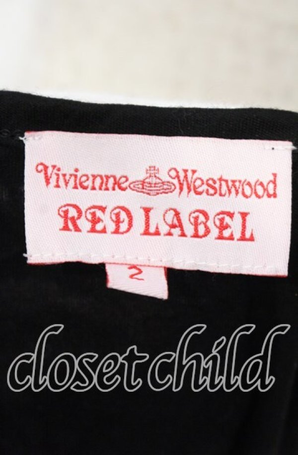 画像5: ヴィヴィアンウエストウッド 中古 / グリッタープリントカットワンピース 2 ブラック  O-25-11-23-031-op-YM-OS (5)