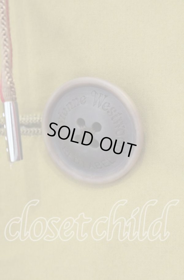 画像2: ヴィヴィアンウエストウッド 中古 / オーバーサイズブルゾン 00 マスタード  O-25-11-23-001-jc-YM-OS (2)