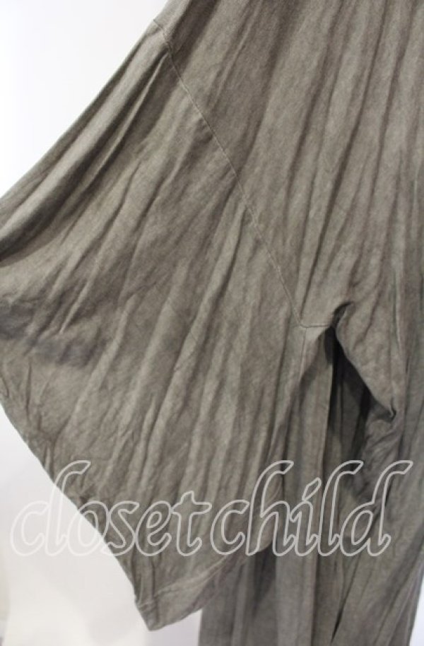 画像2: ANGLOMANIA 中古 / デビル袖カットワンピース L グレージュ  O-25-11-23-032-op-YM-OS (2)