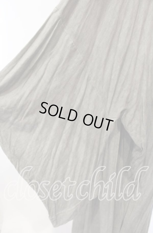 画像2: ANGLOMANIA 中古 / デビル袖カットワンピース L グレージュ  O-25-11-23-032-op-YM-OS (2)