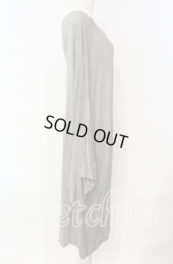 画像3: ANGLOMANIA 中古 / デビル袖カットワンピース L グレージュ  O-25-11-23-032-op-YM-OS (3)