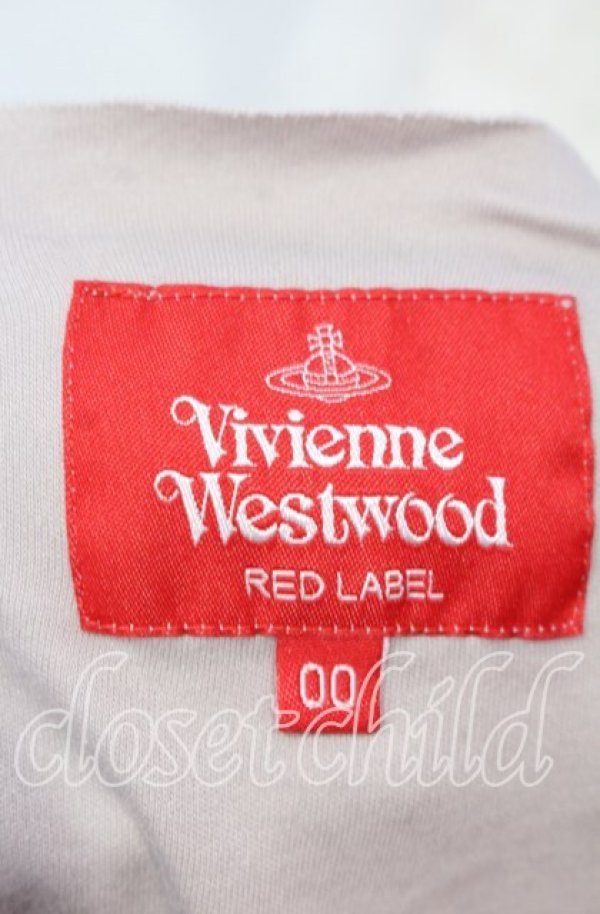画像4: ヴィヴィアンウエストウッド 中古 / ピラースクエアカットソー 00 ベージュ  O-25-11-23-033-ts-YM-OS (4)