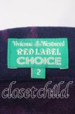 画像5: ヴィヴィアンウエストウッド 中古 / CHOICE レオリングス変形カットソー 2 ネイビーｘパープル  O-25-11-23-036-to-YM-OS (5)
