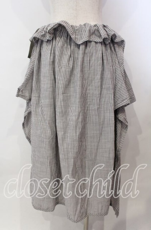 画像3: ヴィヴィアンウエストウッド 中古 / シャーリングドレープスカート 00 グレー  O-25-11-23-040-sk-YM-OS (3)