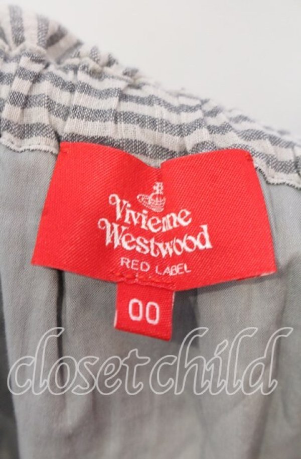 画像4: ヴィヴィアンウエストウッド 中古 / シャーリングドレープスカート 00 グレー  O-25-11-23-040-sk-YM-OS (4)