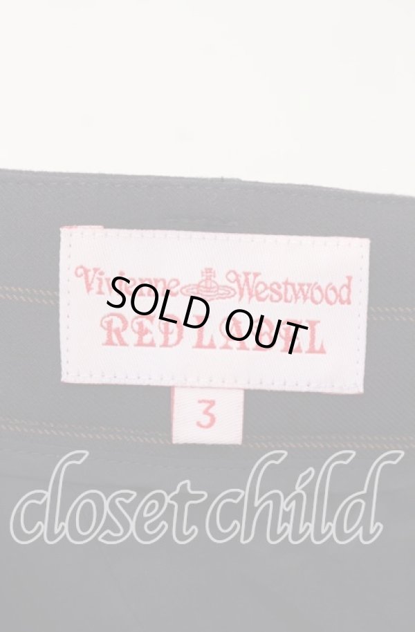 画像5: ヴィヴィアンウエストウッド 中古 / 変形サルエルパンツ 3 ネイビーｘパープル  O-25-11-23-041-pa-YM-OS (5)