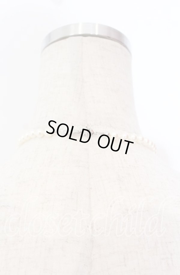 画像4: ヴィヴィアンウエストウッド 中古 / ミニバスパールネックレス  シルバー  O-25-11-23-042-nl-YM-OS (4)