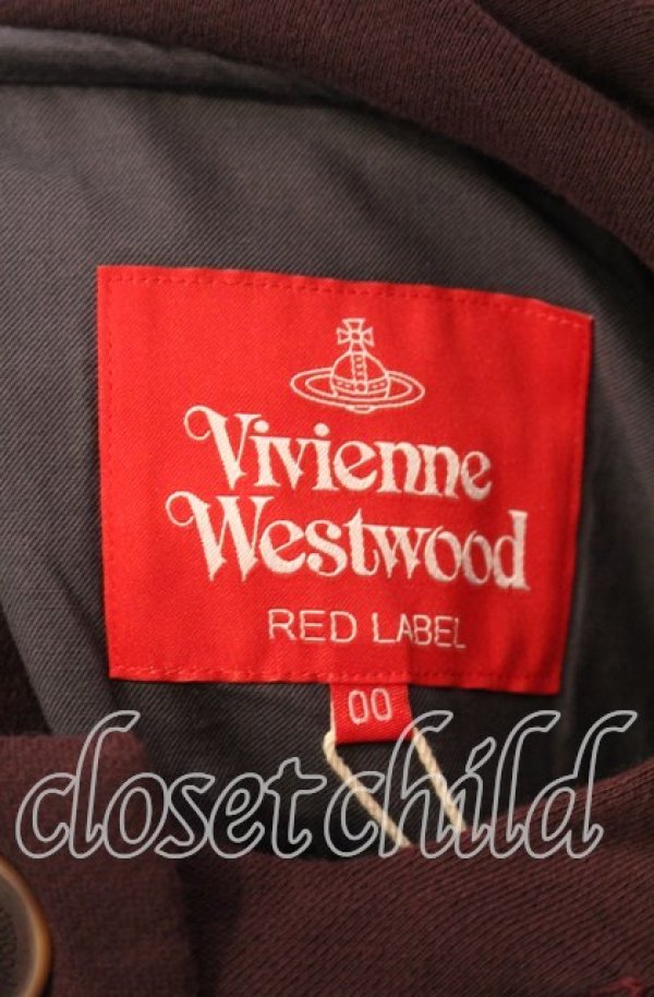 画像6: ヴィヴィアンウエストウッド 中古 / ビッグシルエットフーディ 00 ボルドー  O-25-11-23-004-co-YM-OS (6)