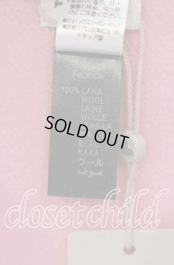 画像5: ヴィヴィアンウエストウッド 中古 / エンブロイダリーロゴマフラー  ピンク  O-25-11-23-044-gd-YM-OS (5)