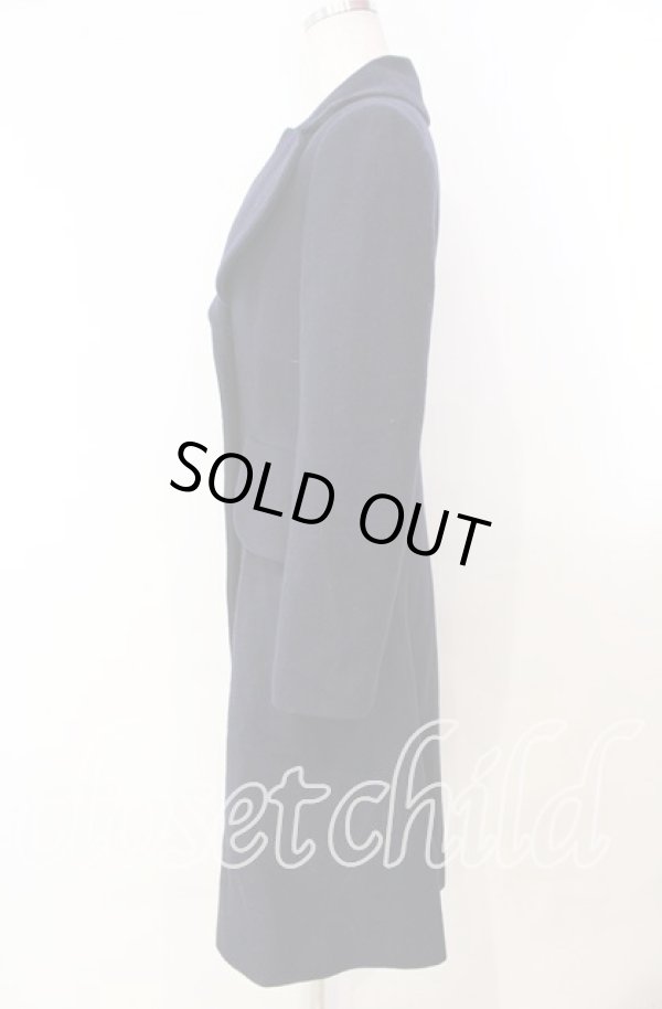 画像3: ヴィヴィアンウエストウッド 中古 / ウールメルトンラブコート M ネイビー  O-25-11-23-007-co-YM-OS (3)