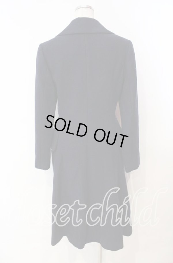 画像4: ヴィヴィアンウエストウッド 中古 / ウールメルトンラブコート M ネイビー  O-25-11-23-007-co-YM-OS (4)