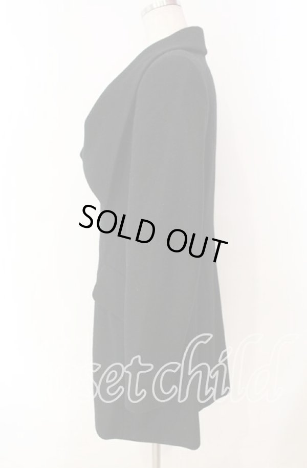 画像3: ヴィヴィアンウエストウッド 中古 / 変形コート 3 ブラック  O-25-11-23-008-jc-YM-OS (3)