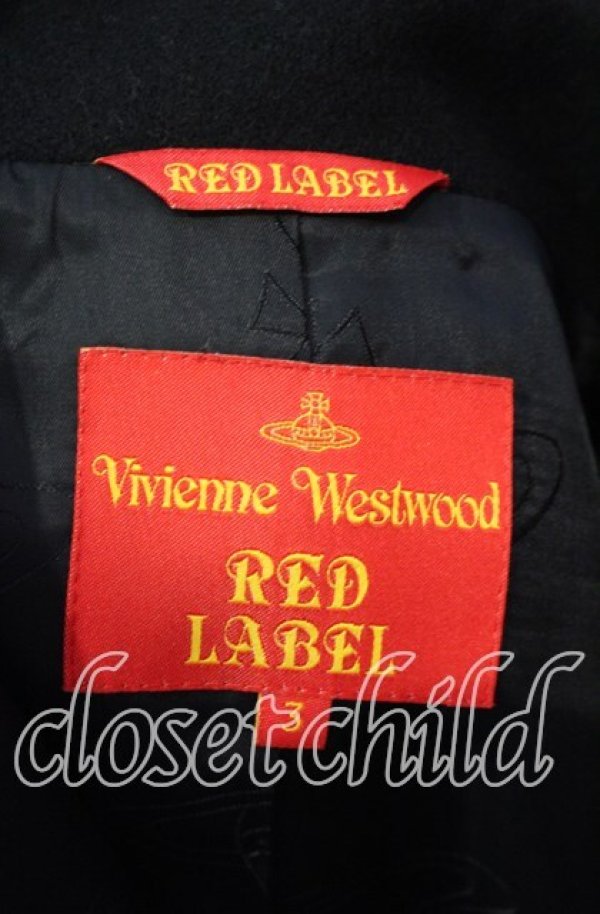 画像5: ヴィヴィアンウエストウッド 中古 / 変形コート 3 ブラック  O-25-11-23-008-jc-YM-OS (5)