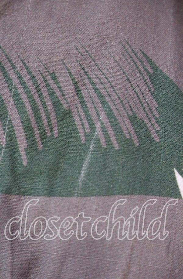 画像3: ヴィヴィアンウエストウッド MAN 中古 / CAMOUFLAGE SQUARE SHIRT（カモフラージュスクエアシャツ）ジャケット  モス  O-25-11-23-002-jc-YM-OS (3)